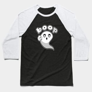 Halloween Ghost Boop Baseball T-Shirt